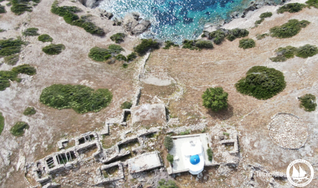 Ο παλιός οικισμός στο Μαράθι